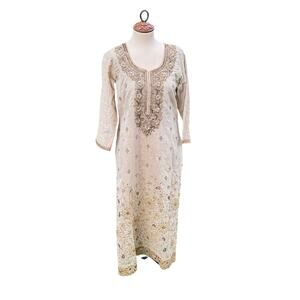 Kurti Top Dress Beaded Sequin Kurta Women's See Measurements Handmade